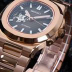 Nautiko | Rose Gold Open Heart