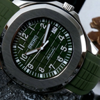 Seiknaut | Dark Green Rubber