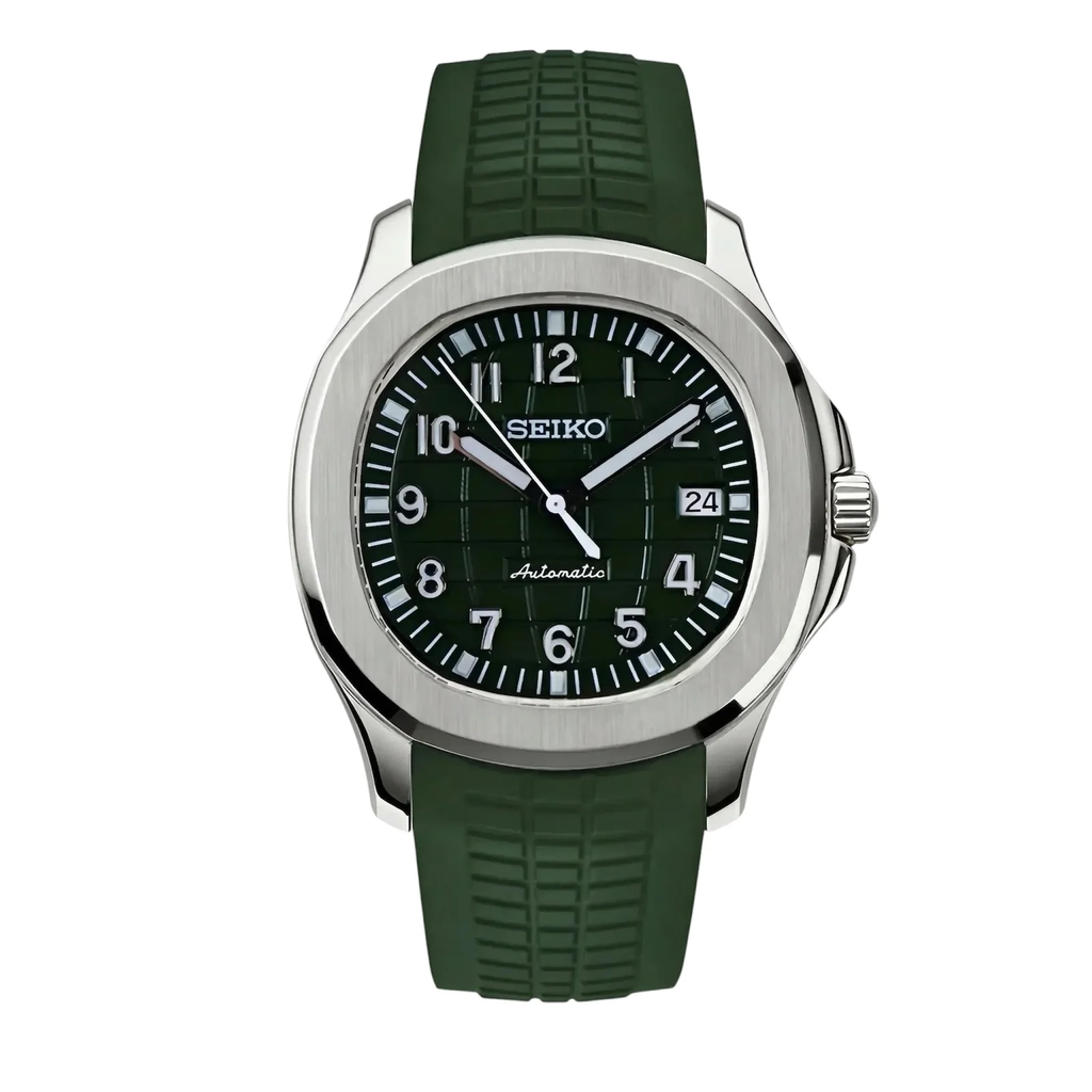 Seiknaut | Dark Green Rubber