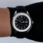 Seiknaut | Black Rubber