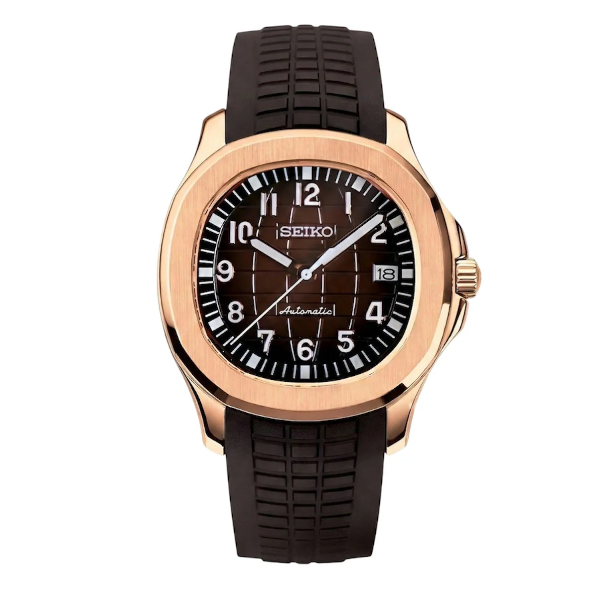 Seiknaut | Rose Gold Brown