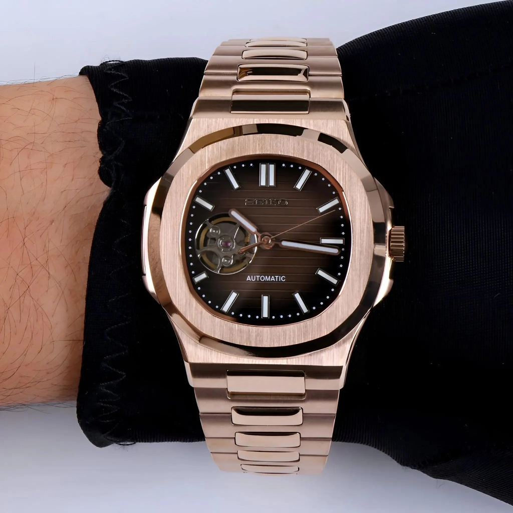 Nautiko | Rose Gold Open Heart
