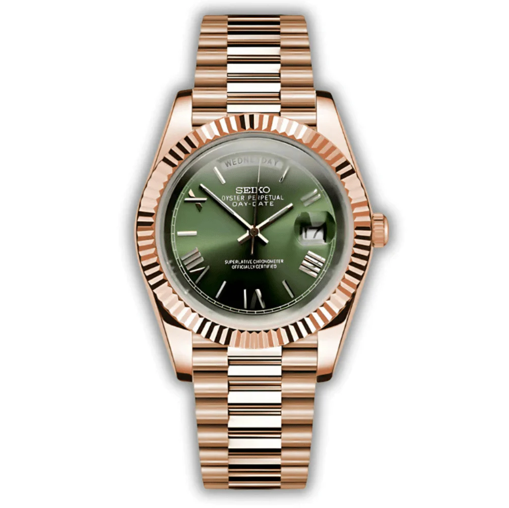 Seidate | Roman Rose Gold Olive