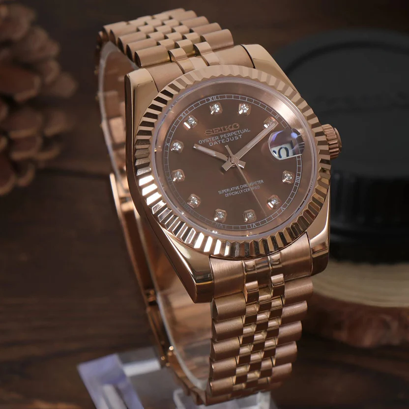 Seikjust | Chocolate Diamond Rose Gold