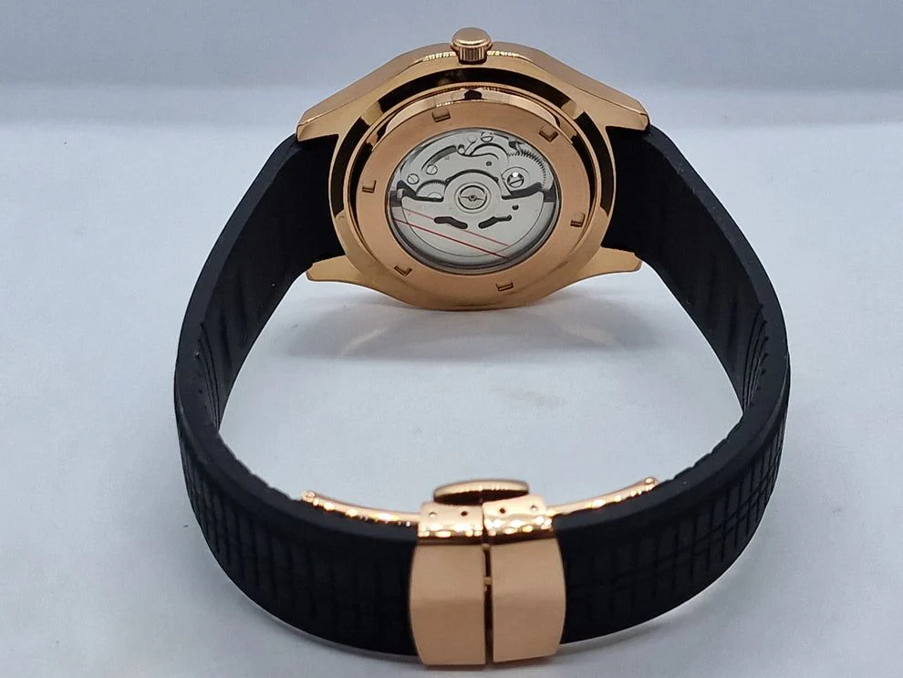 Seiknaut | Rose Gold Black