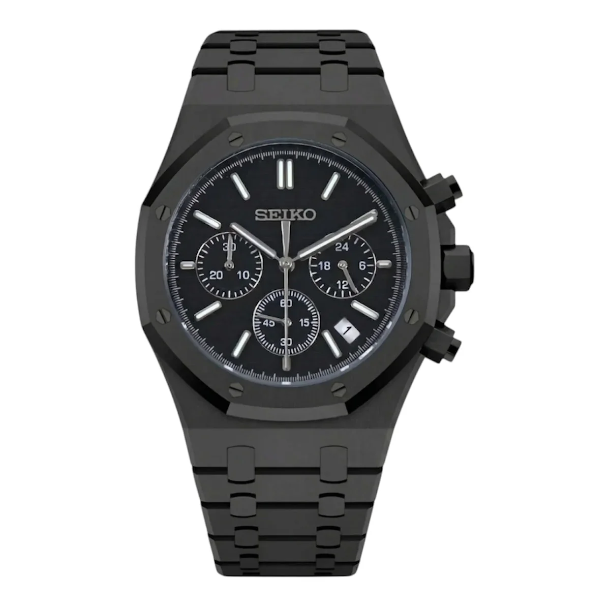 Royal Seikoak Mod | Blacked Out Chrono