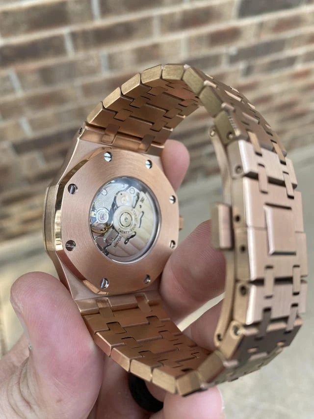 Royal Seikoak | Rose Gold Skeleton