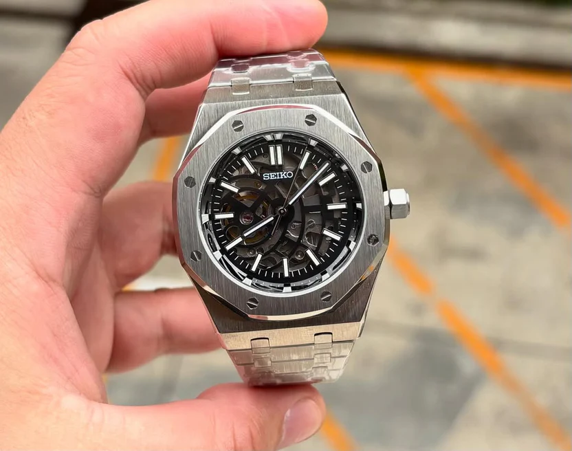 Royal Seikoak | Skeleton Steel
