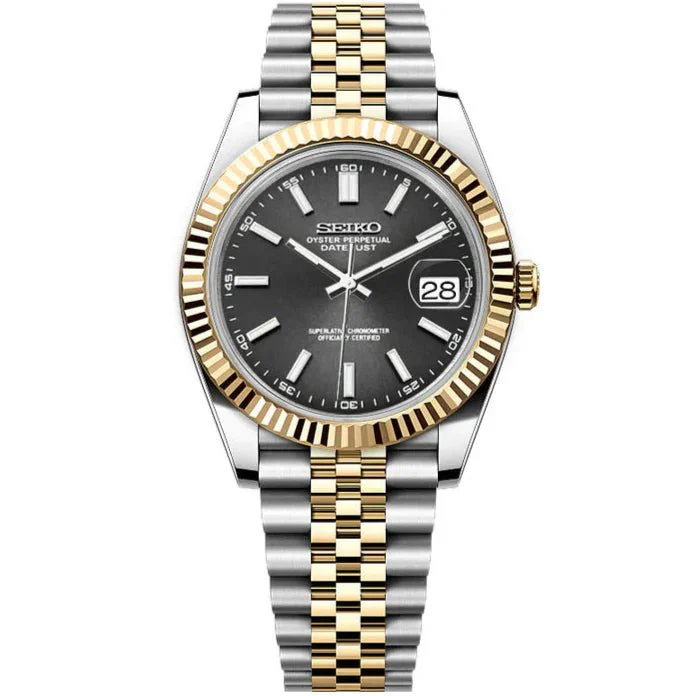 Seikjust | Grey Two Tone Gold