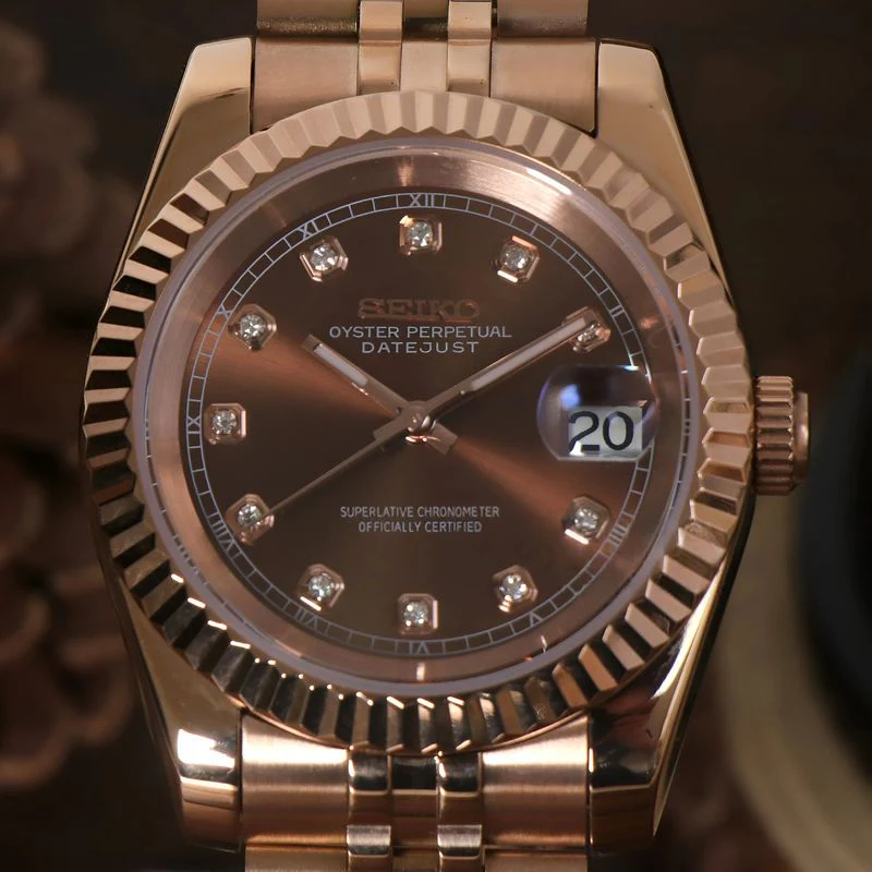 Seikjust | Chocolate Diamond Rose Gold