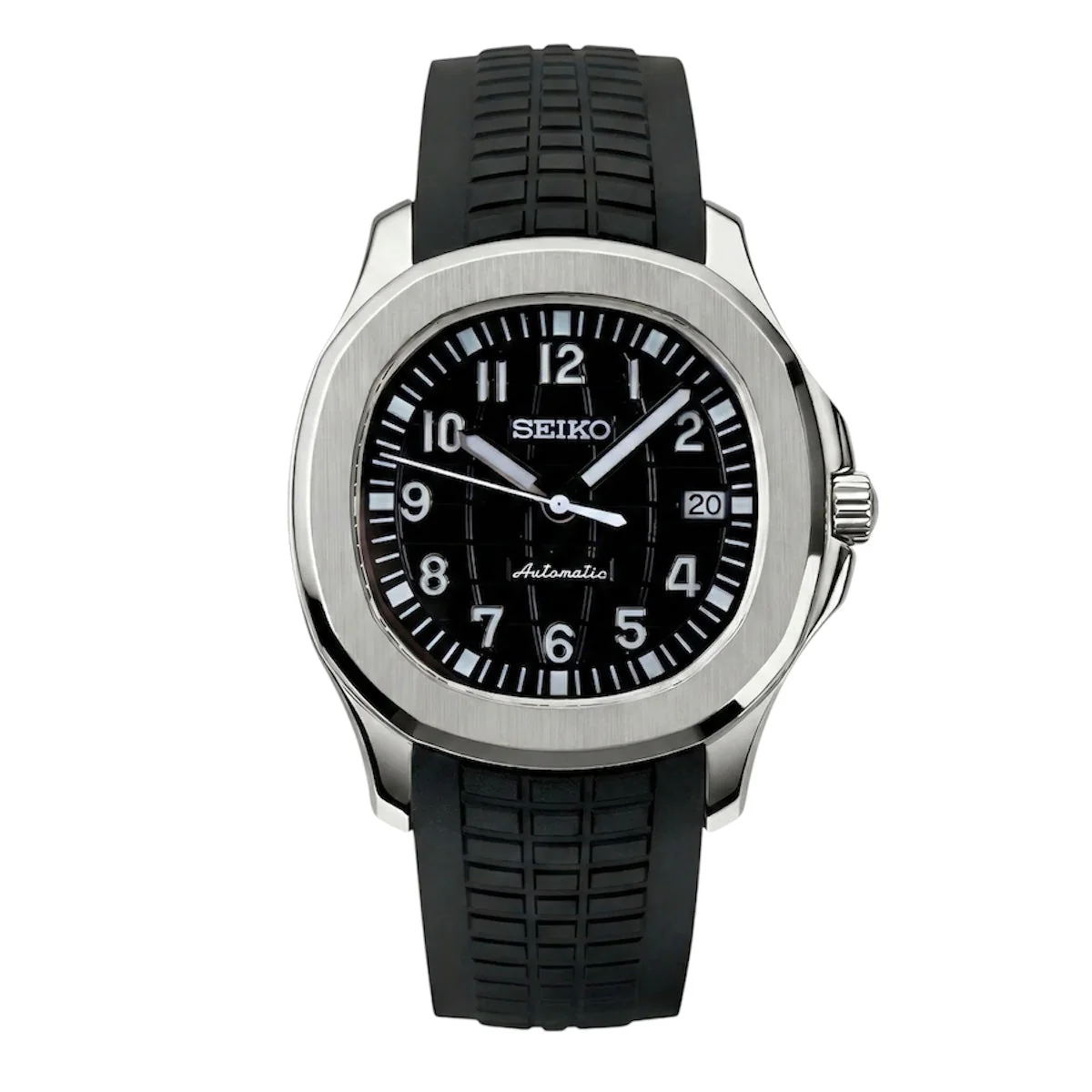 Seiknaut | Black Rubber