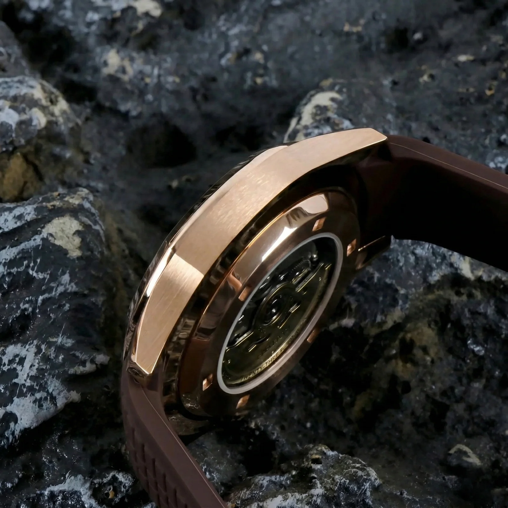 Seiknaut | Rose Gold Brown