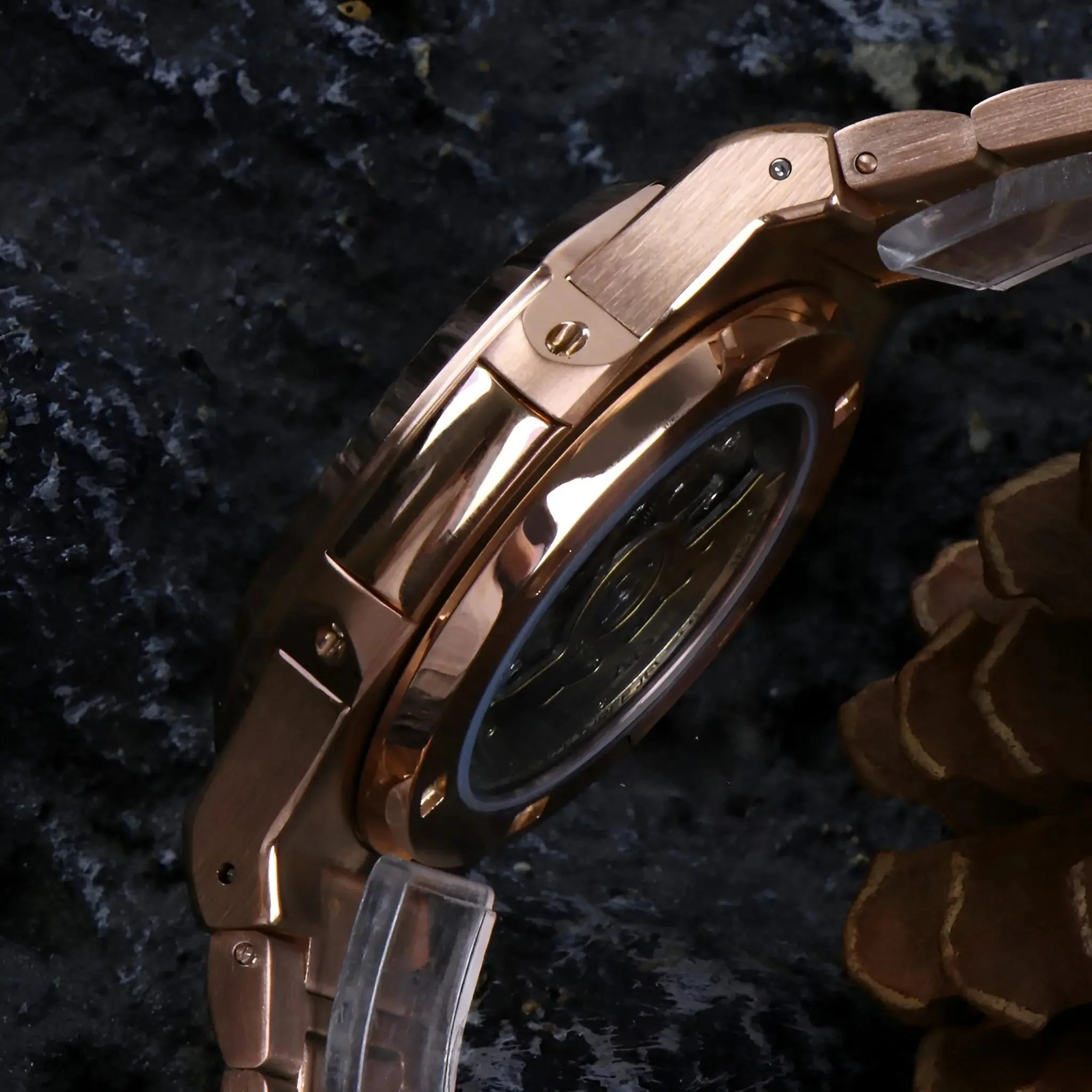 Nautiko | Rose Gold Open Heart