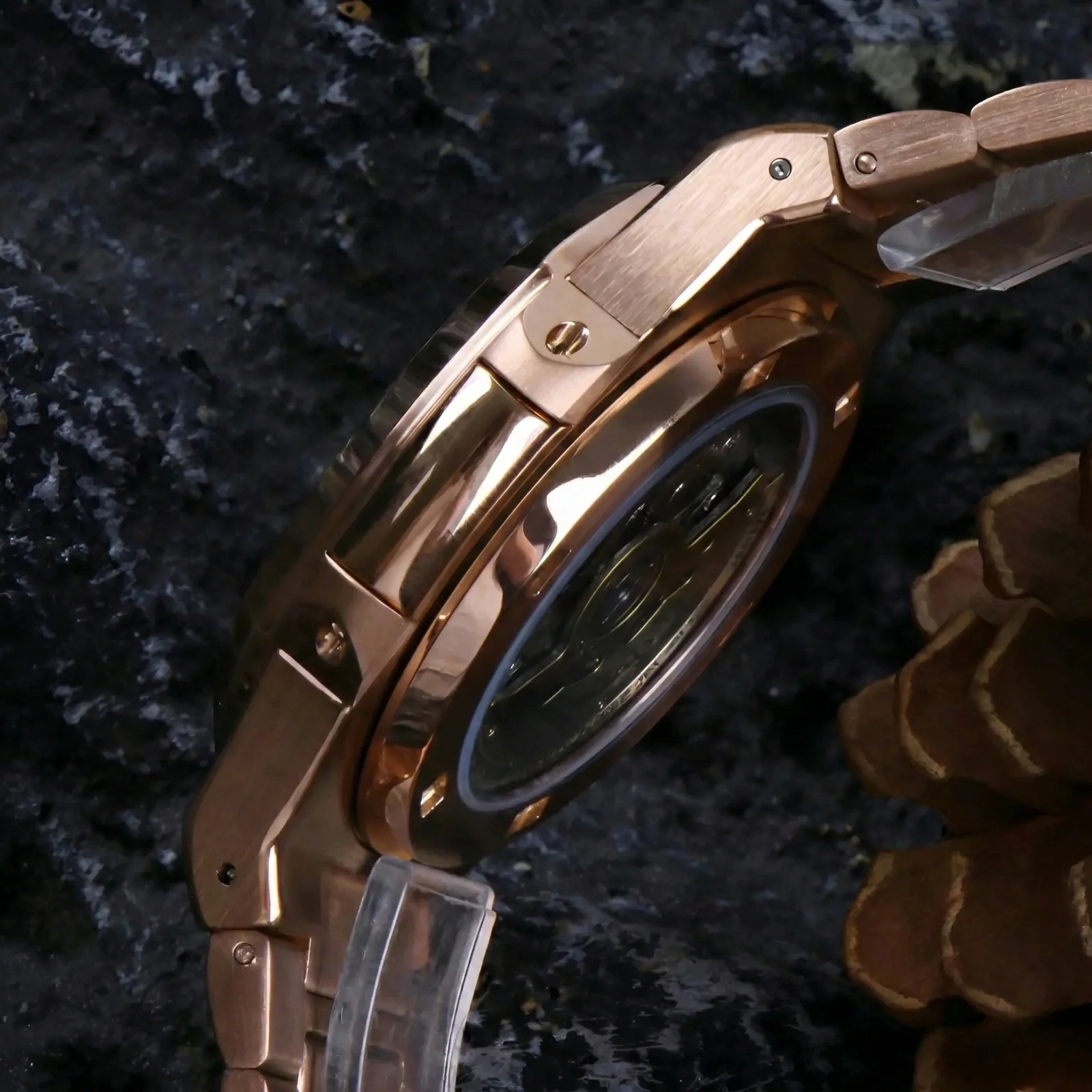 Nautiko | Rose Gold Blue