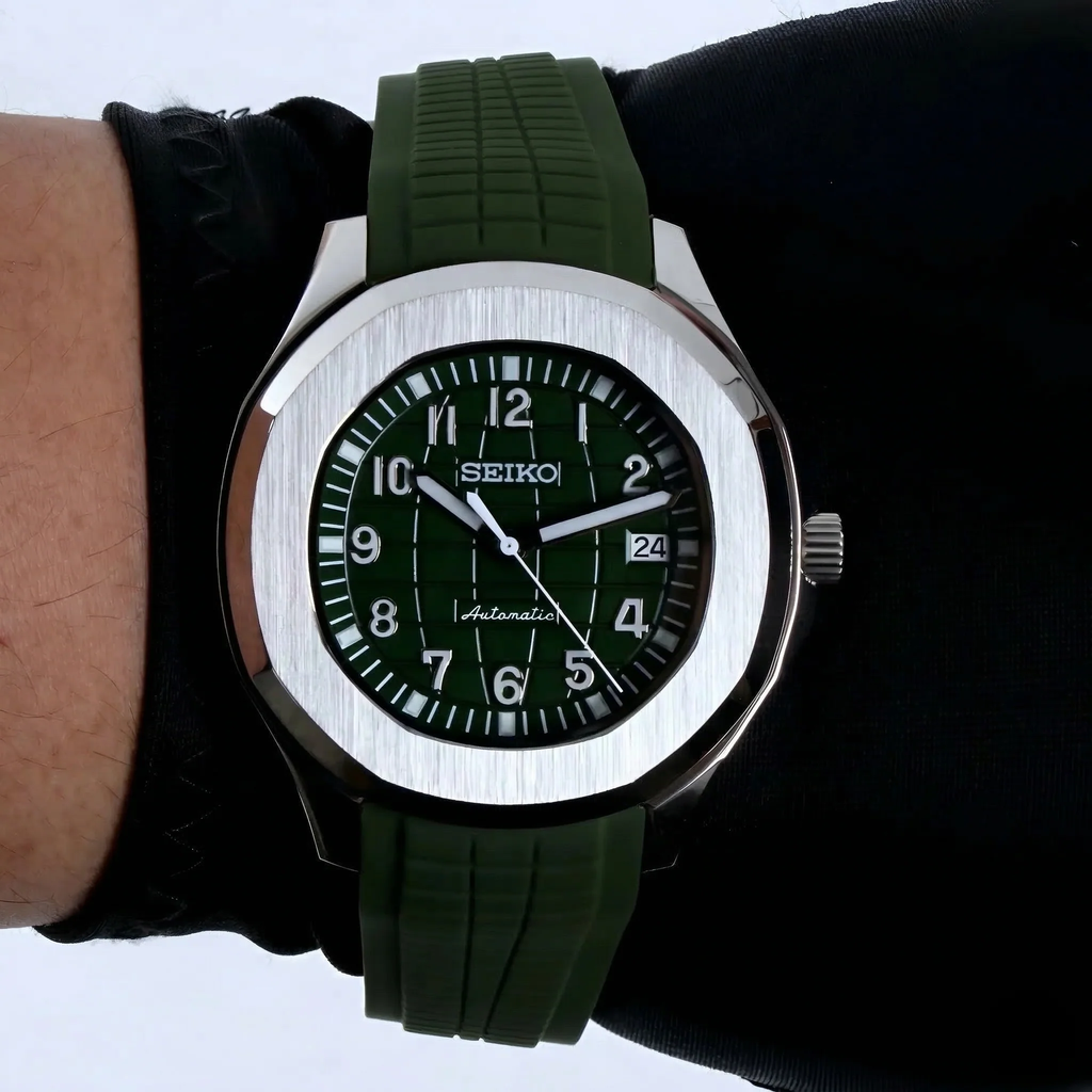 Seiknaut | Dark Green Rubber
