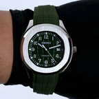 Seiknaut | Dark Green Rubber
